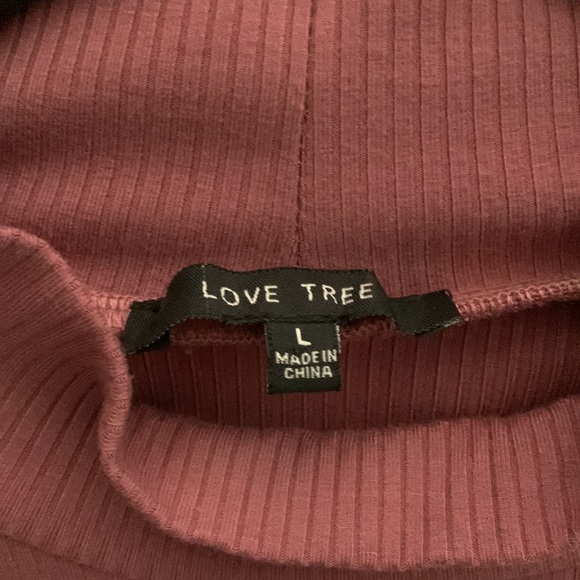 Long sleeve mock neck dress - Picture 2 of 4